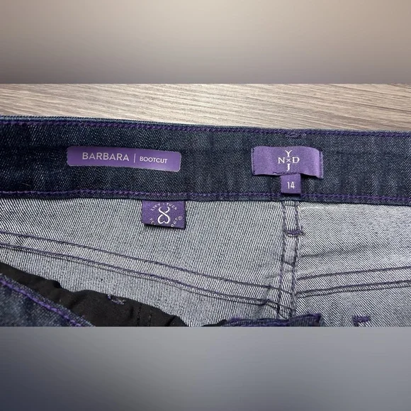 NYDJ Barbara Bootcut Jeans Size 14 - Picture 6 of 8